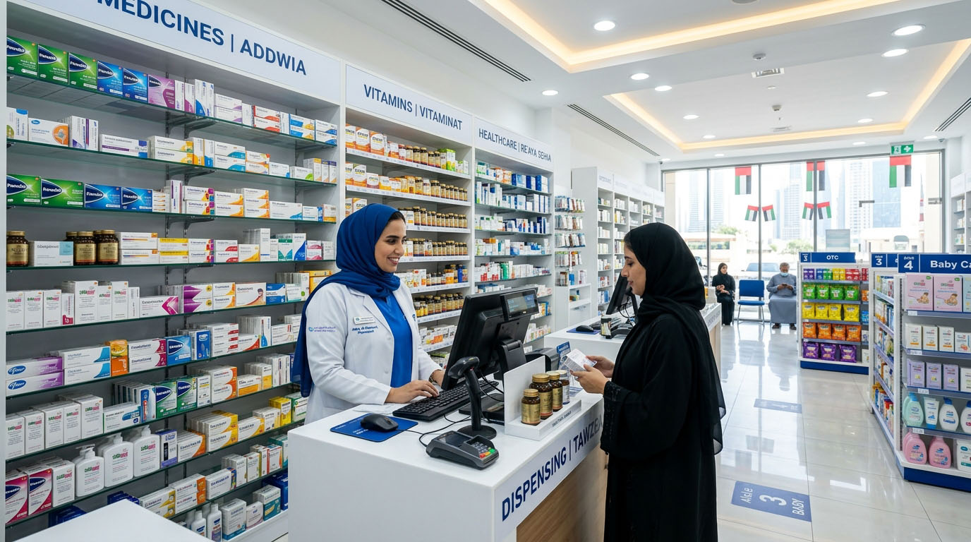 Amwell Pharmacy Store Interior